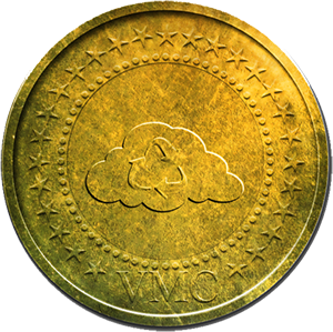 VirtualMining Coin Coin Logo